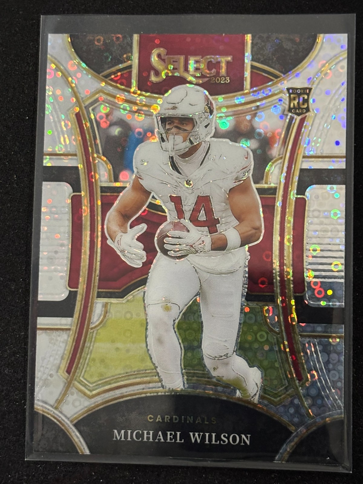 2023 Panini Select - Suite Level Michael Wilson #401 Disco Prizm (RC)