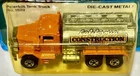 Vintage Hot Wheels Peterbilt California Construction Company Truck~ 1979 Mattel