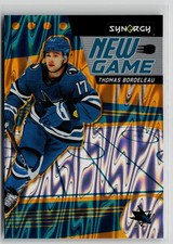 Thomas Bordeleau - 2024-25 Upper Deck Synergy New Game #NG-17 San Jose Sharks