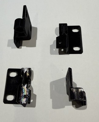 BMW E28/E24/E23/E30 M3 Nebelscheinwerferhalter 2er Set Licht Schwarz 4 Stück  
