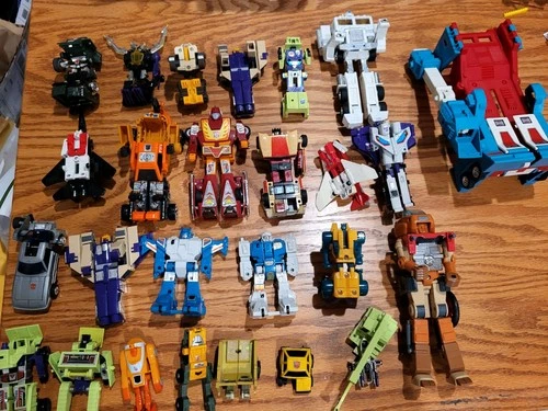 Vintage G1 Transformers Lot Bumblejumper,ultra Magnus,and Many More