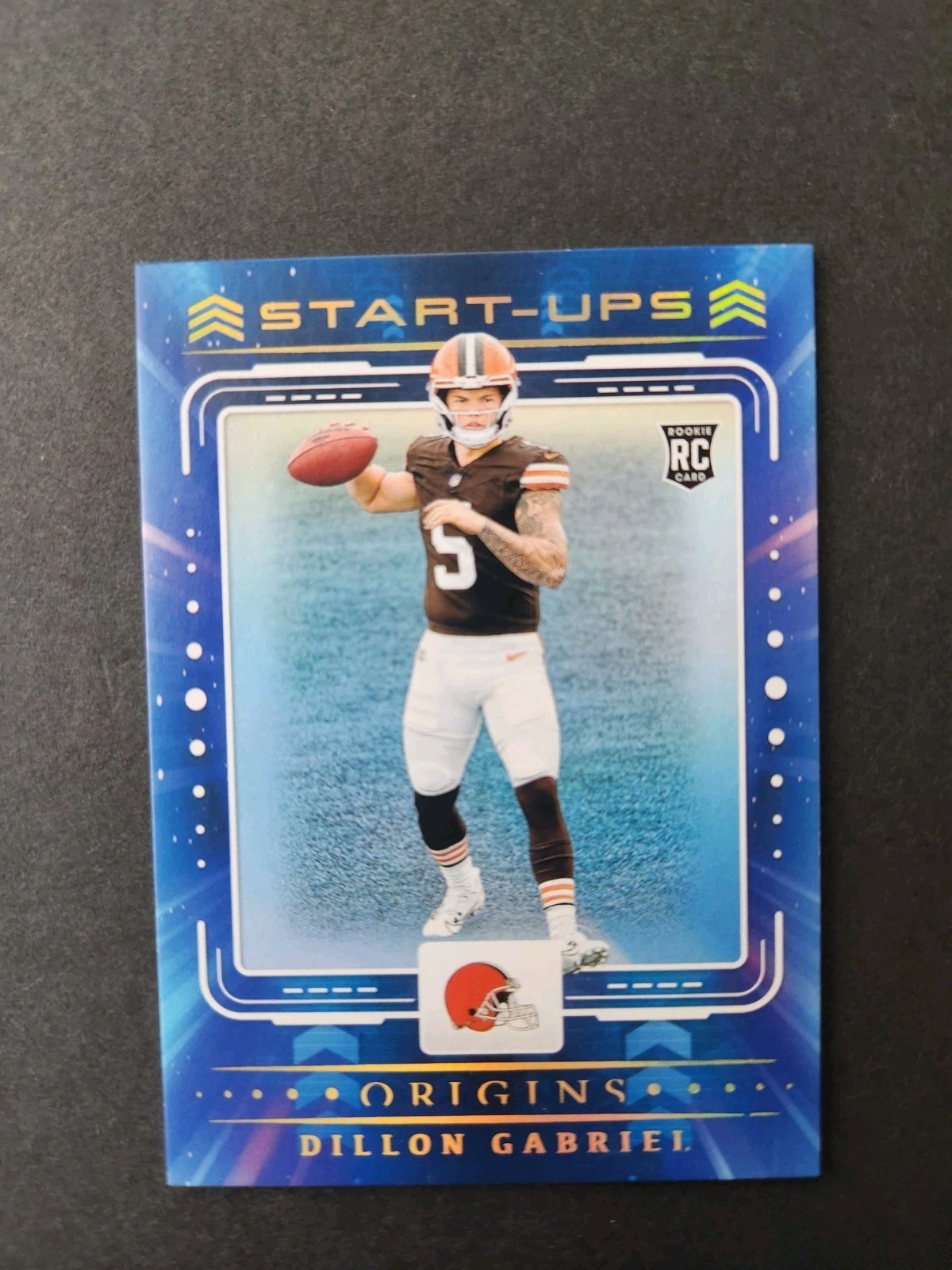 2025 Panini Origins Start-Ups #5 Dillon Gabriel RC Rookie Browns F257