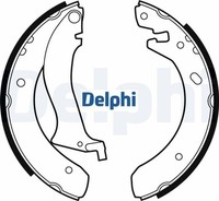 Delphi LS1870 Bremsbackensatz 4 Bremsbacken Trommelbremse FüR Land Rover