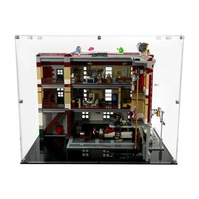 Display Case for LEGO Ghostbusters Firehouse Headquarters - Open (75827)