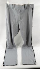 2014 Florida Marlins Derek Dietrich #32 Game Used Grey Baseball Pants 36 10