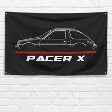 Pacer X 3x5 ft Flag Garage Wall Decor Birthday Gift Banner