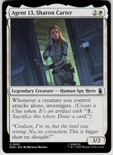 Agent 13 Sharon Carter 1 Marvel Super Heroes Magic the Gathering