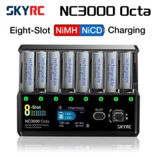SKYRC NC3000 Octa NiMH NiCD Battery Charger 8...