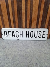 Beach House Wall Decor Sign
