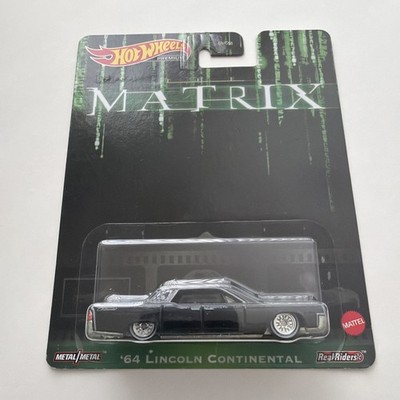 2025 Hot Wheels Premium Matrix   64 Lincoln Continental Black