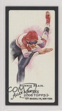 2008 Topps Allen & Ginter's Mini Black Border Bonnie Blair #84 0j5