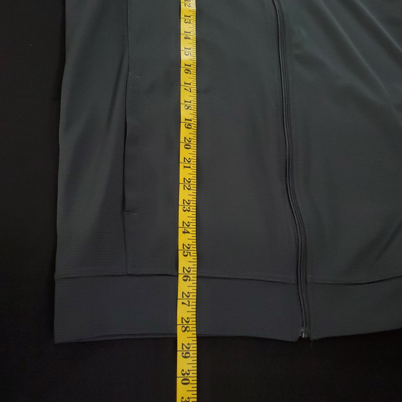 Nike Jacket Mens Sz Large Dry Full Zip Basketball Training Gray Swoosh Sports thumbnail 12