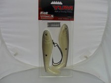 (4) PACKS YUM FAT MONEY MINNOW SWIMBAIT PEARL BLK BACK YFMM5909