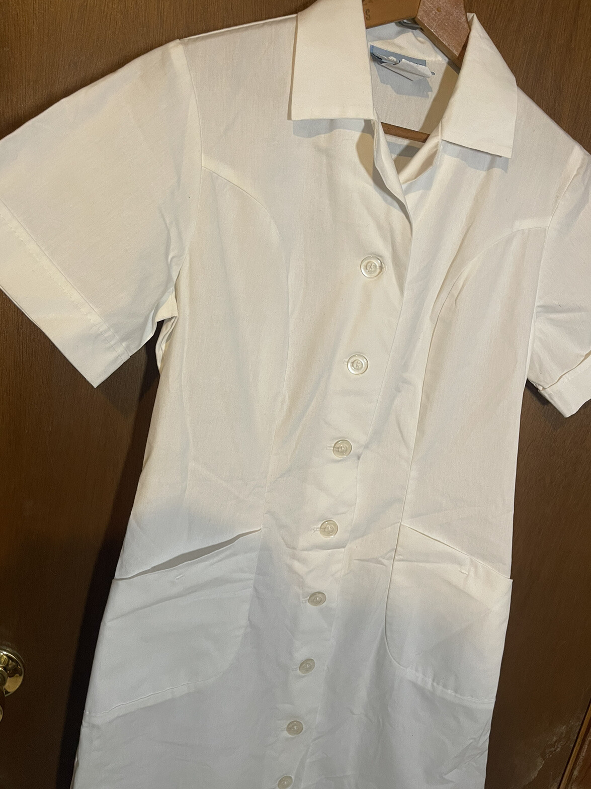 Vintage White Swan Uniforms nurse dress 50's? 60's Ho… Gem