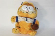 Rare Vtg Garfield Dakin Fun Farm Plush 1 Jersey Athlete Retro Football Plush