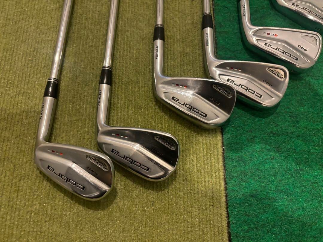 Cobra AMP CELL PRO Iron Set 5pcs 6-Pw Flex S Stiff DG TOUR Cobra AMP CELL PRO Iron Set 5pcs 6-Pw Flex S Stiff DG TOUR