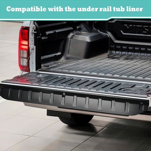 Rail Spoiler Tail Gate Protector Tailgate Cover For Mitsubishi Triton MV 2024+ - Picture 4 of 8