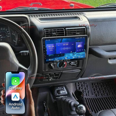 For 1997-2002 Jeep Wrangler TJ  9'' Android 13 Carplay Car Stereo Radio GPS Navi 
