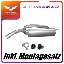 Fiat Bravo II 1.4 T-Jet (ab 2007) Endschalldämpfer Auspuff Mit E-Prüfzeichen