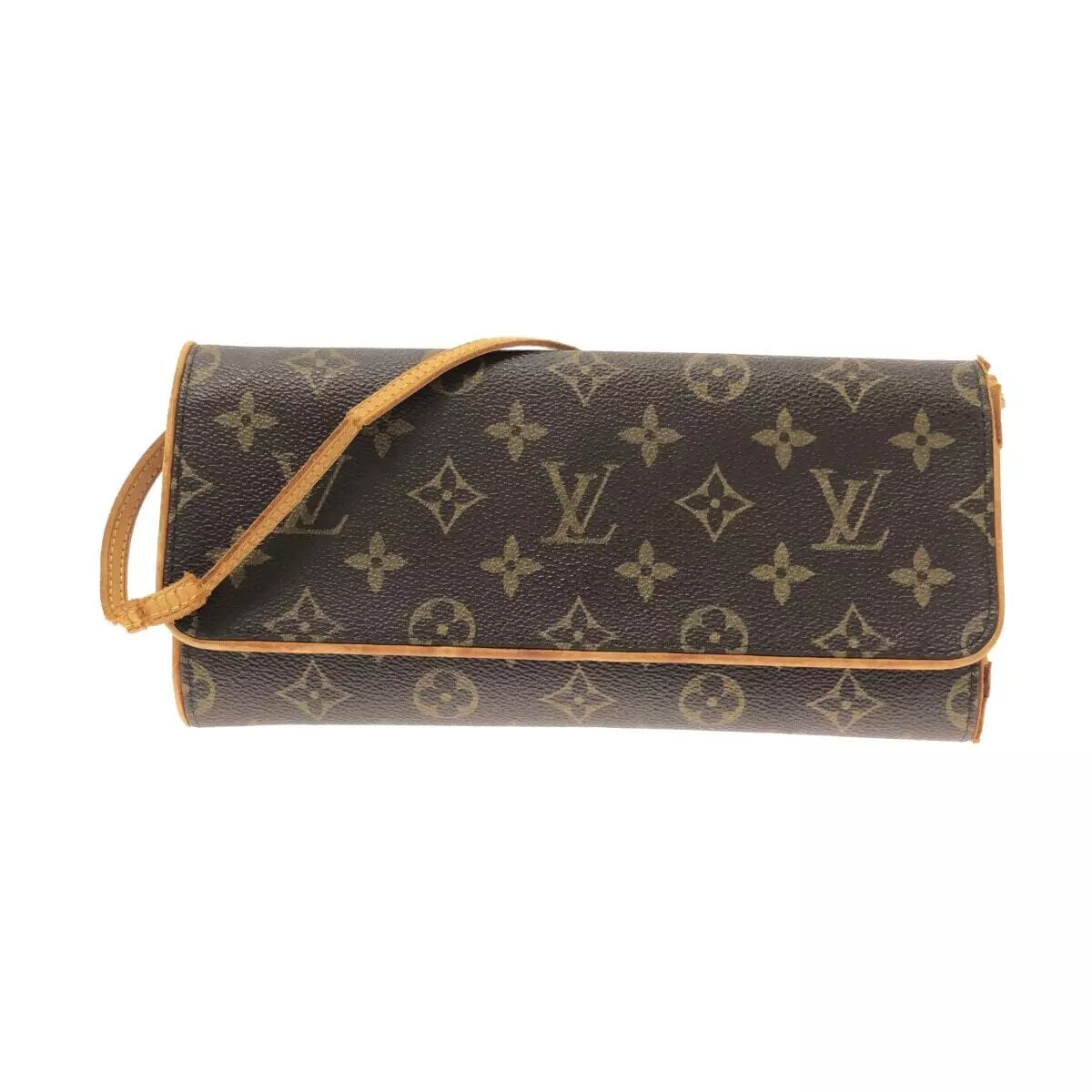 Auth LOUIS VUITTON Pochette Twin GM M51852 Monogram FL1011 Shoulder Bag