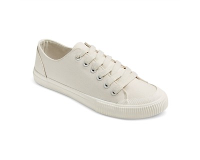 NEW Women's Mandy Sneakers - Mossimo Supply Co. Cream Canvas