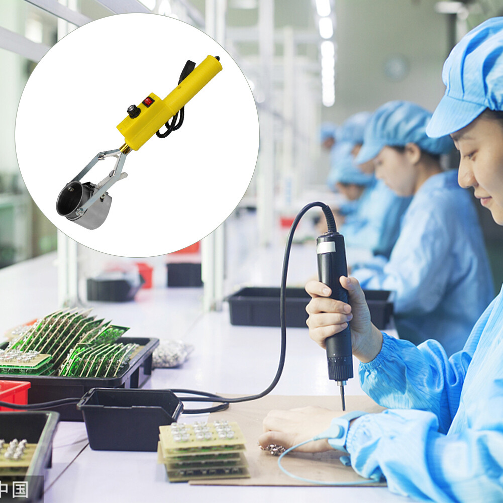 500W Portable Tin Melting Solder Pot Handheld Soldering Repair Furnace