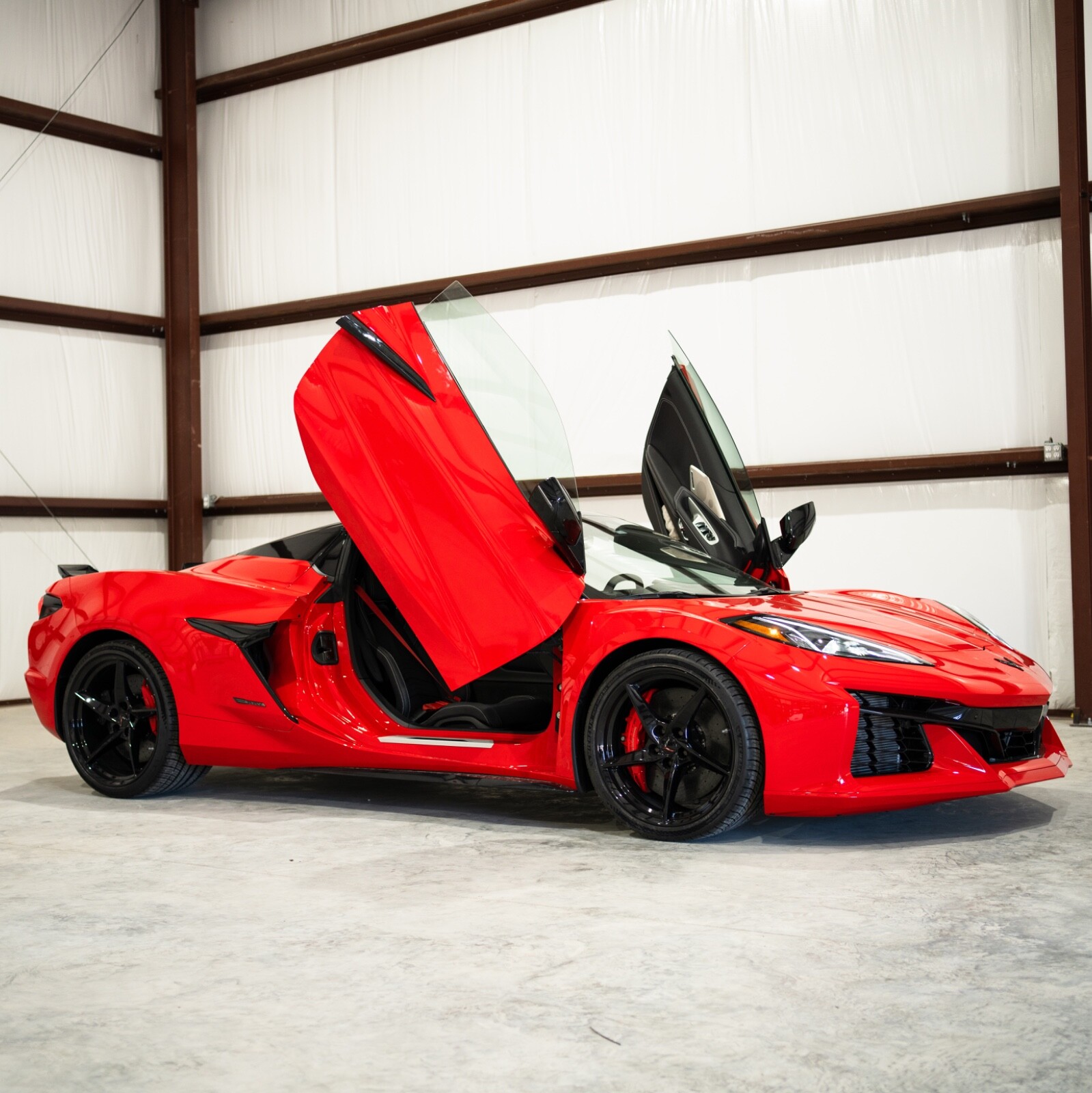 Corvette C8 2023-2025 Z06 / Eray Vertical Doors INC. Bolt on Lambo Door Kit
