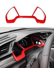 Car Accessories Fit for Honda Civic 10th Gen 2016-2021 ABS Interior Dashboard...