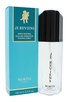 Vintage JE REVIENS Worth Eau De Toilette EDT Perfume .25 oz. Paris