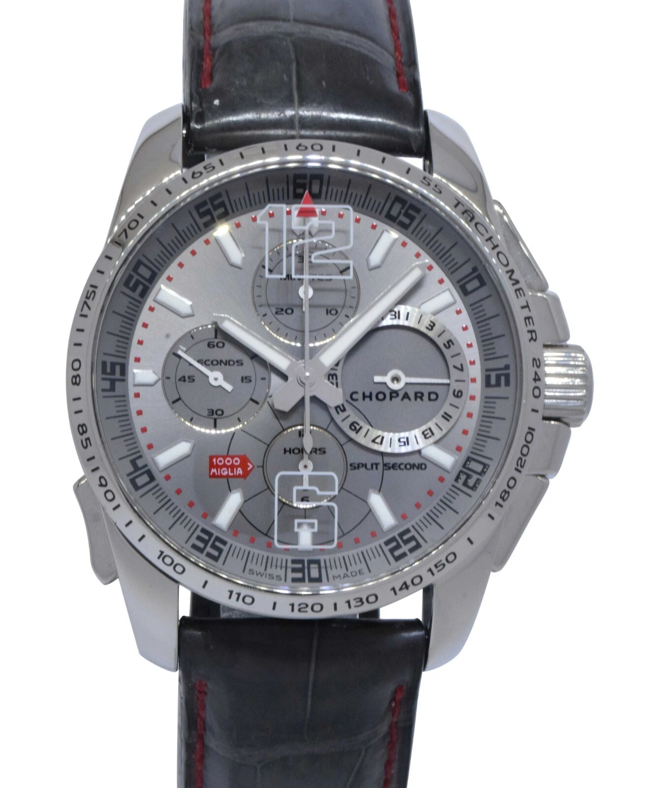 Chopard — Chopard Mille Miglia GT XL Chrono Split Second Steel Grey 44mm Watch B/B 16/8513