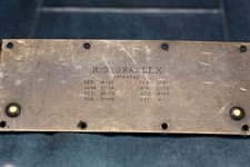 Graflex R.B. Series B SLR 3x4 Patented Plate