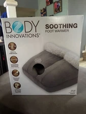 BODY INNOVATIONS SOOTHING FOOT WARMER Massager - Light Brown