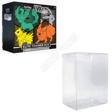 SCRATCH & UV RESISTANT 0.50mm Thick Box Protector Fits Pokemon Elite Trainer Box