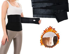 Sauna Waist Wrap Waist Trainer for Women with Hook and Loop Design NEW