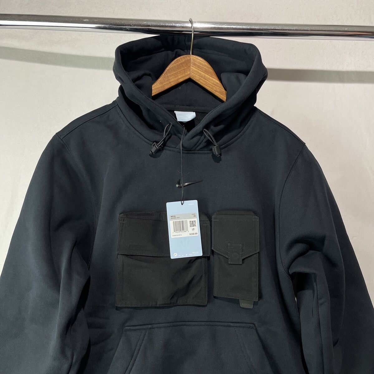 Nike x NOCTA Tech Hoodie Sweatshirt Black Men's Size XS Nike x NOCTA Tech Hoodie Sweatshirt Black Men's Size XS