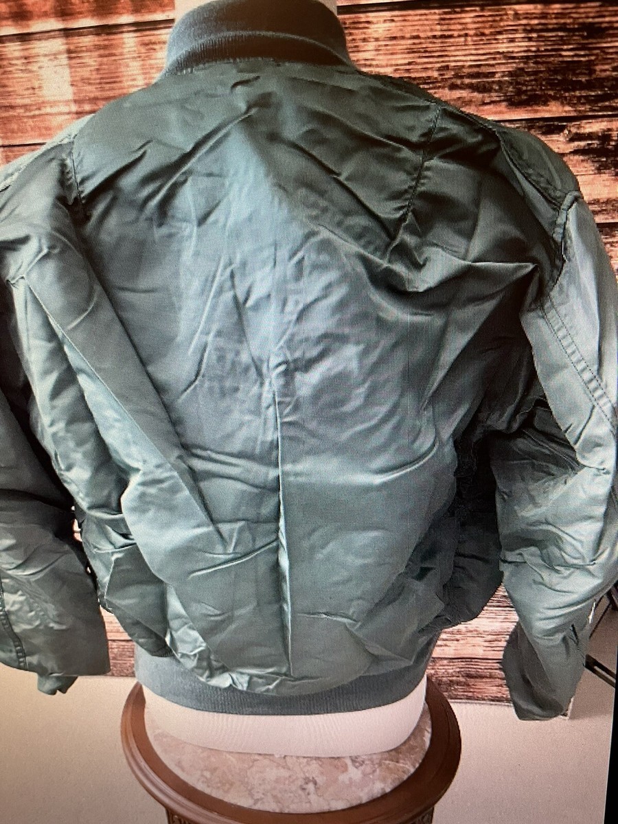 GENUINE USAF INTERMIDIATE COLD VINTAGE MA1 US MADE BY GENUINE USAF INTERMIDIATE COLD VINTAGE MA1 US MADE BY