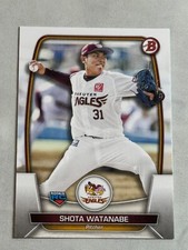 2023 Bowman NPB Shota Watanabe Rookie RC #12 Rakuten Eagles