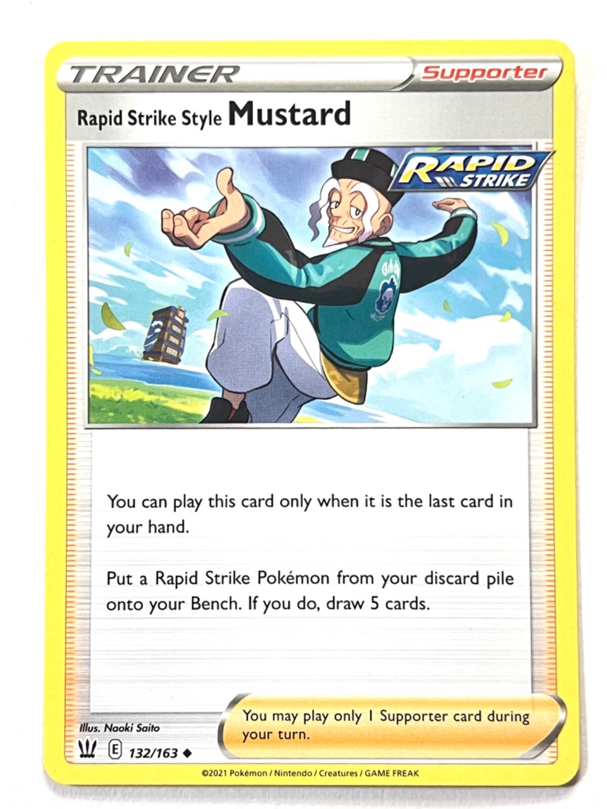 Rapid Strike Style Mustard Pokémon TCG Cards for sale