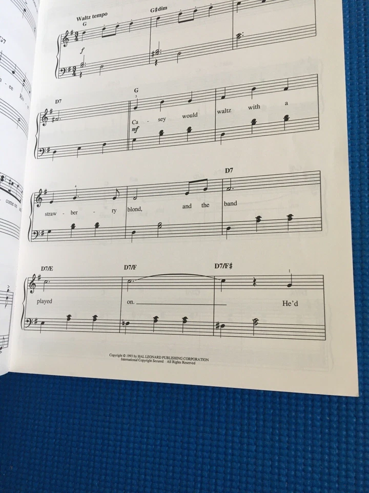 Sing Along Singalong Fun Easy 钢琴歌曲集 1993 Hal Leonard — 第 3/4 张图片