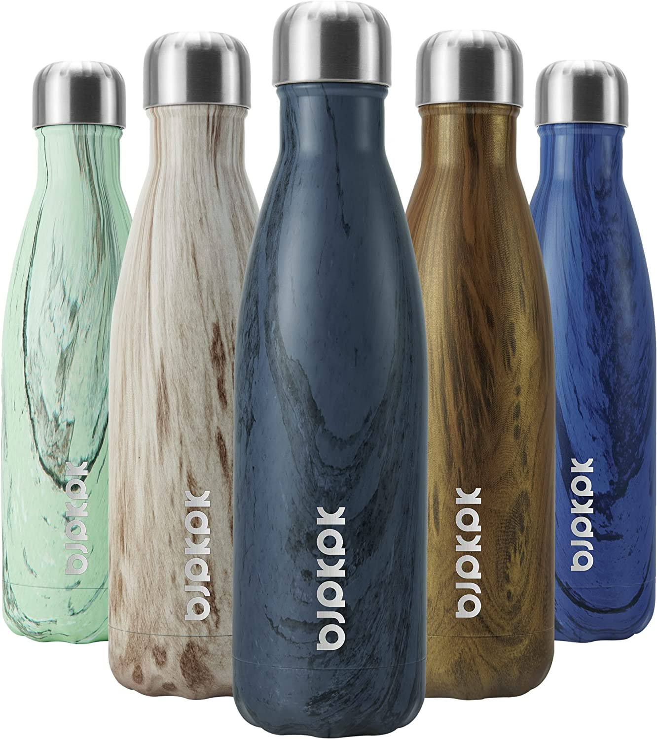 Insulated Water Bottle 17 Oz Stainless Steel Water Bottles Cola Shape Kids Water