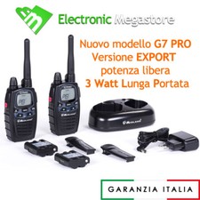 RICETRASMETTITORE COPPIA MIDLAND G7 PRO LPD PMR WALKIE TALKIE C1090 SOFT AIR