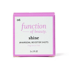 Function of Beauty Shine Hair Goal Booster Shots