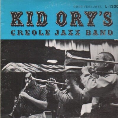 Kid Ory And His Creole Jazz Band 1955 NEAR MINT good time jazz Vinyl LP