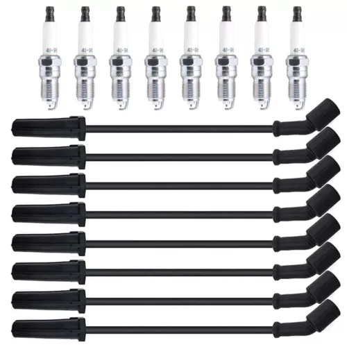 OEM AcDelco 8 PACK UF262 Ignition Coil & 41-962 Spark Plug & 9748HH Wire for GMC - Picture 4 of 7
