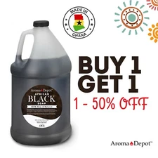 Liquid African Black Soap GALLON Pure Organic Unrefined Ghana Face & Body Wash