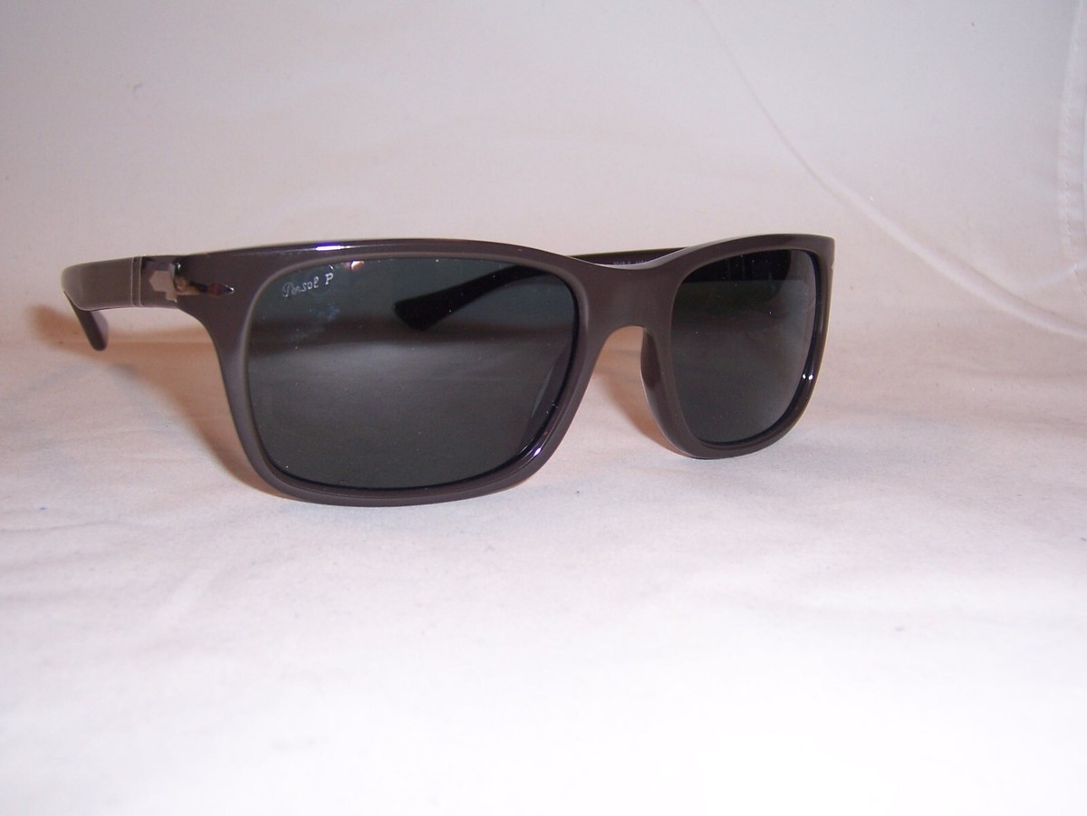 NEW Persol Sunglasses PO 3048/S 11743R BROWN/BLUE POLARIZED 58mm