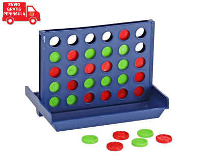  Juego de mesa conectar cuatro en una línea 4, juguetes educativos para niños