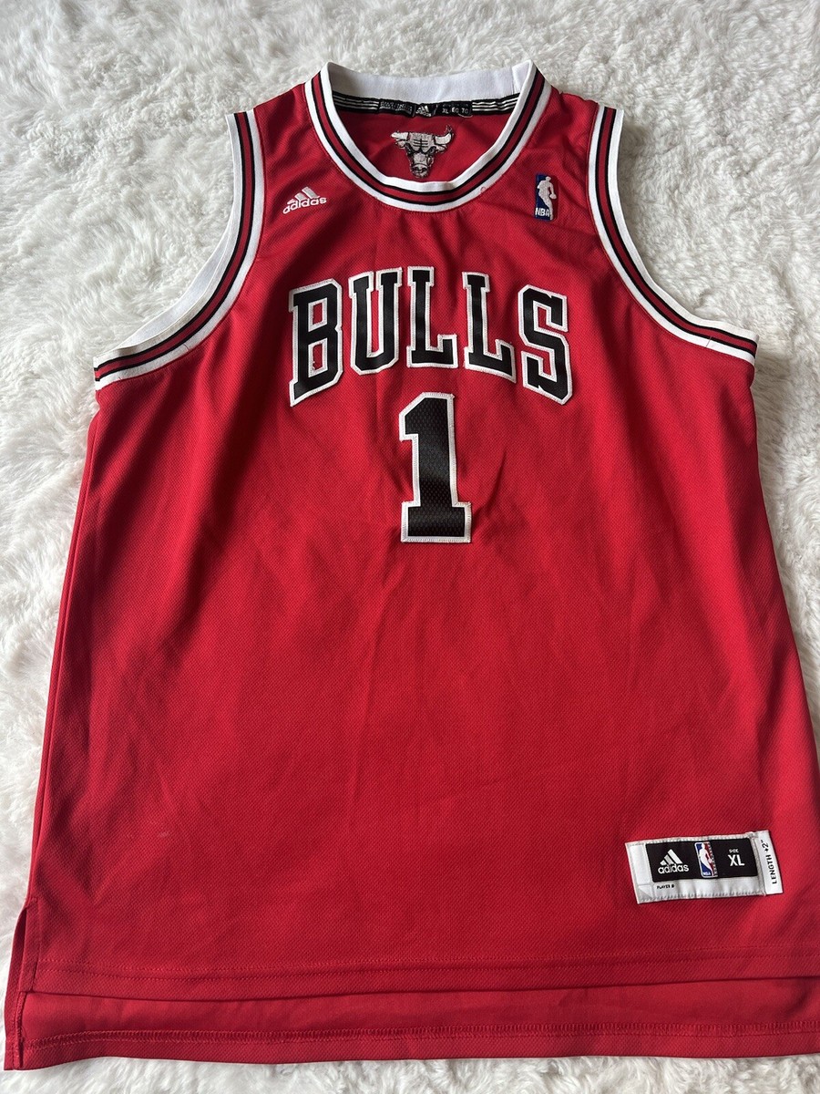 NBA CHICAGO BULLS DERRICK ROSE ADIDAS SWINGMAN JERSEY women