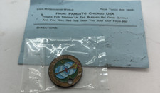 Unactivated Geocaching "PAMag76 Chicago USA" Trackable Tag New