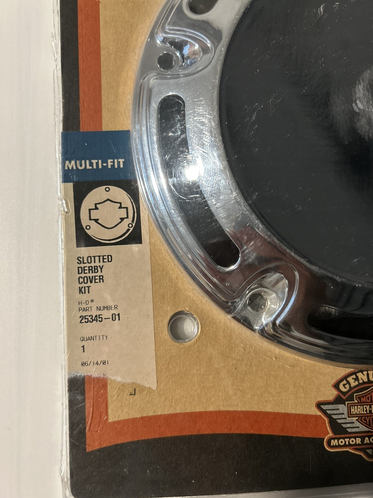 96 Harley Davidson Slotted Derby Cover Kit 25345 01 for sale 